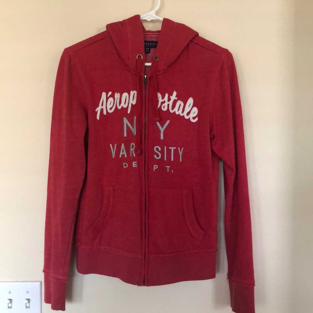 Zip up Aeropostale sweater